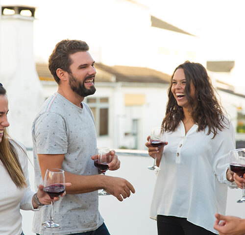wine testing group